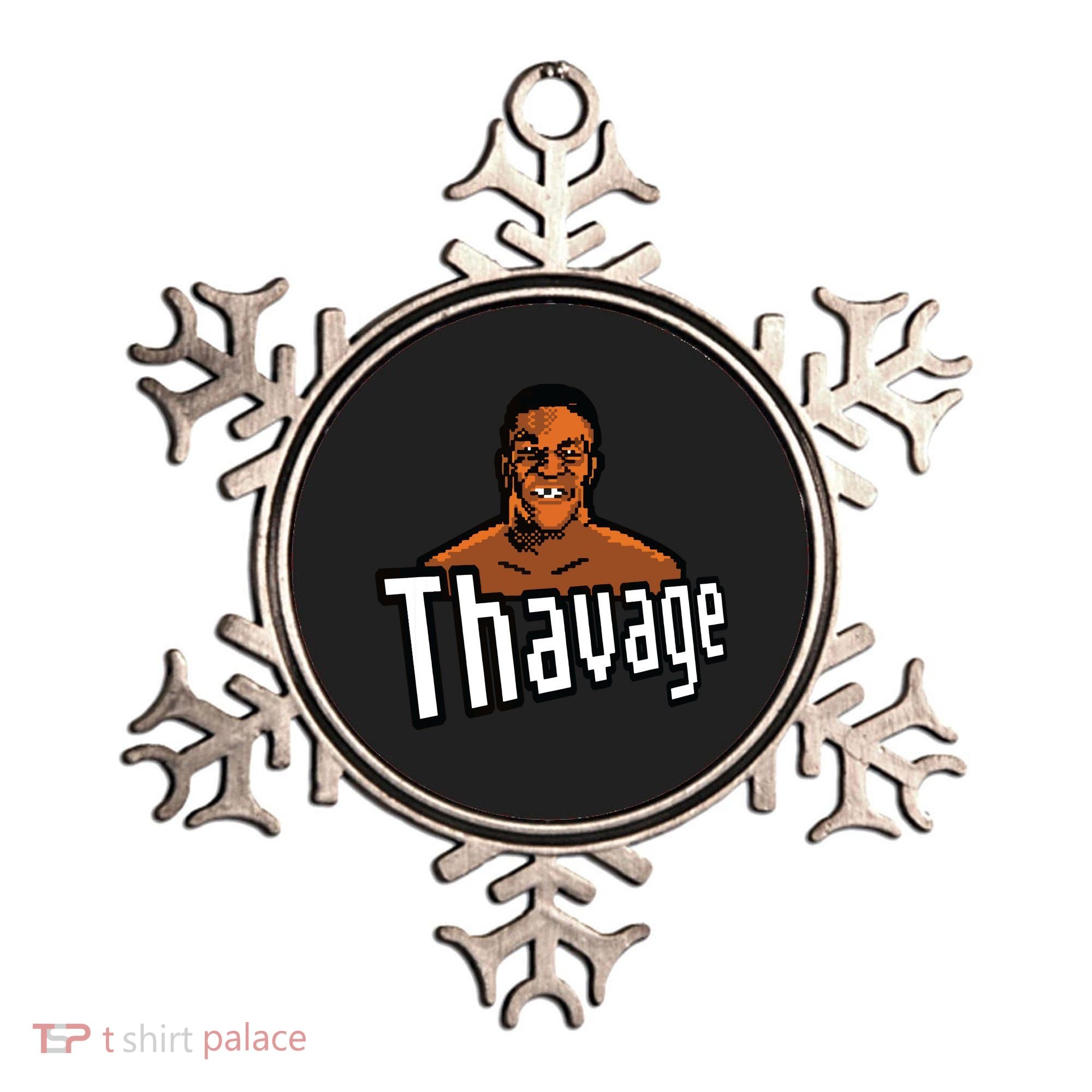 8bit Thavage Casual Wear Funny Thupreme Boxing Lisp Ornament