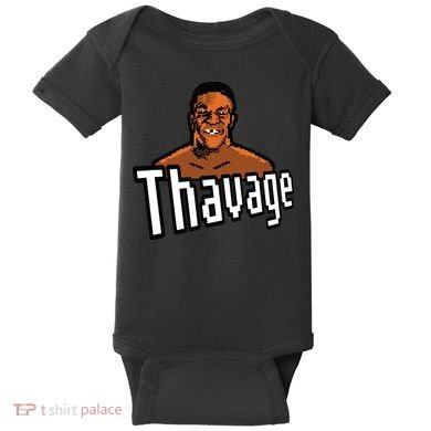 8bit Thavage Casual Wear Funny Thupreme Boxing Lisp Baby Bodysuit