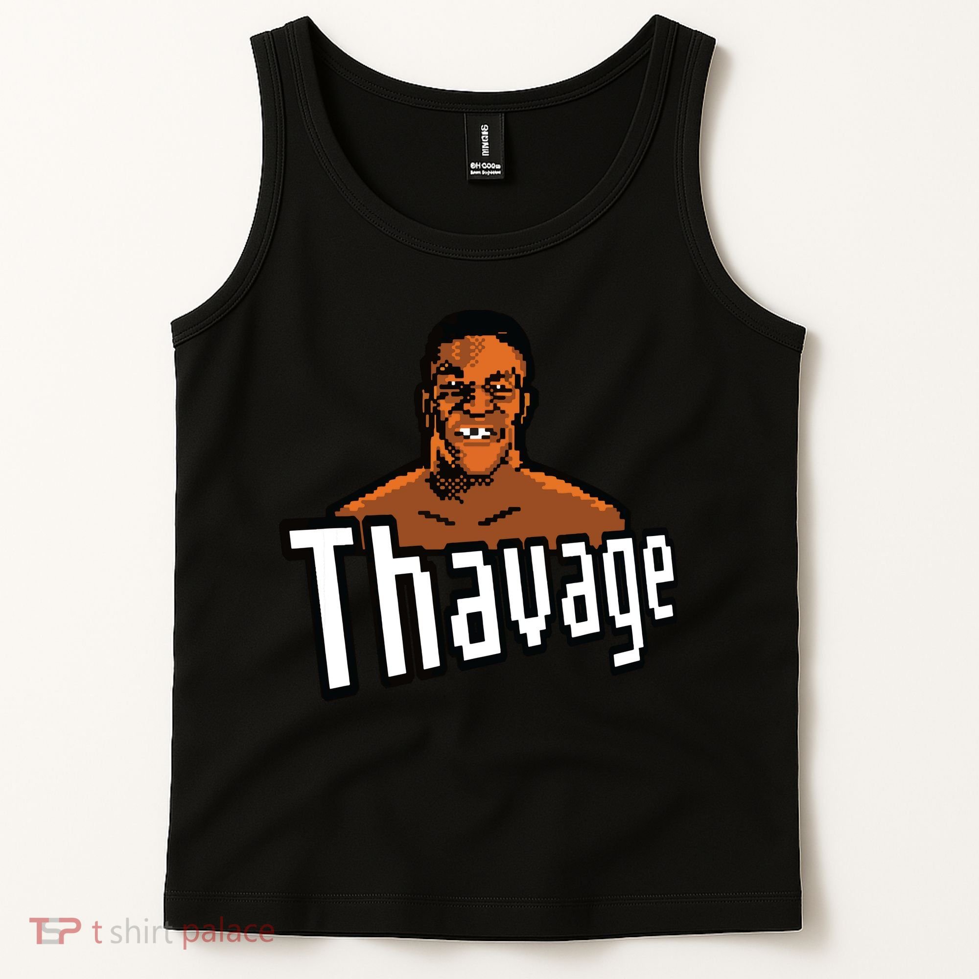 8bit Thavage Casual Wear Funny Thupreme Boxing Lisp Tank Top