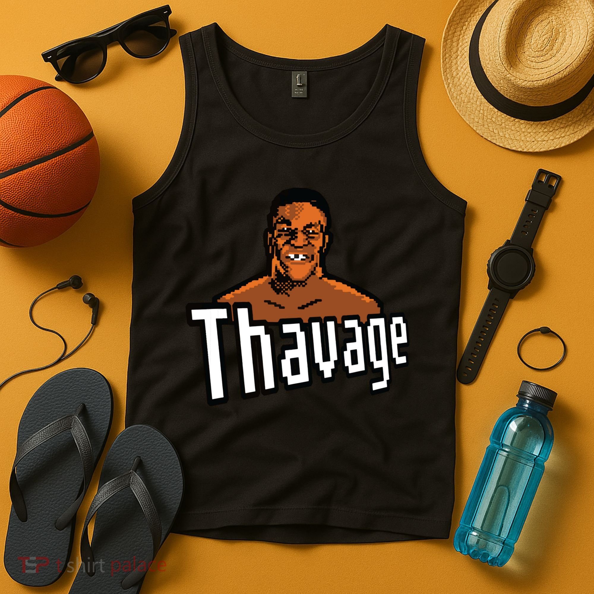 8bit Thavage Casual Wear Funny Thupreme Boxing Lisp Tank Top