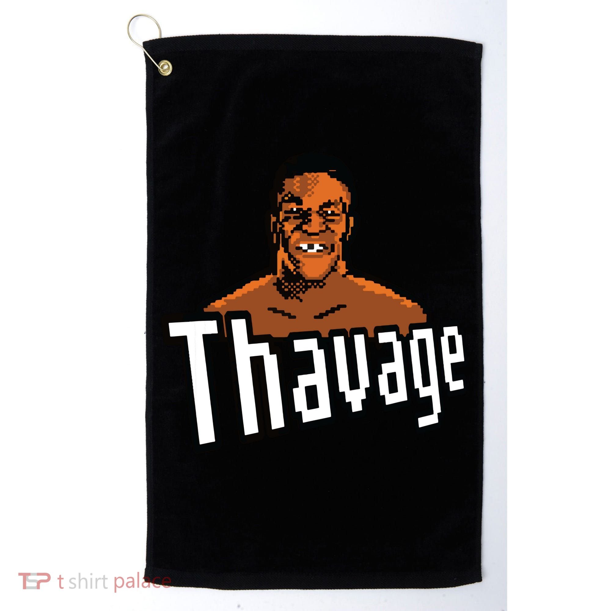 8bit Thavage Casual Wear Funny Thupreme Boxing Lisp Golf Towel