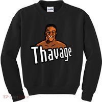 8bit Thavage Casual Wear Funny Thupreme Boxing Lisp Kids Sweatshirt thumb 0