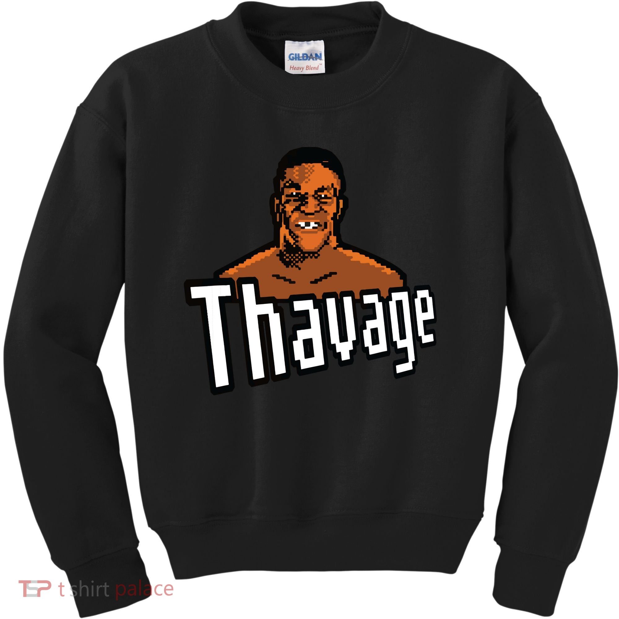 8bit Thavage Casual Wear Funny Thupreme Boxing Lisp Kids Sweatshirt