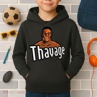 8bit Thavage Casual Wear Funny Thupreme Boxing Lisp Kids Hoodie thumb 2