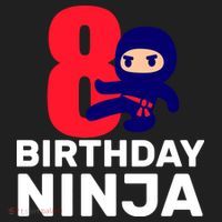 8th Birthday Ninja Beanie thumb 2