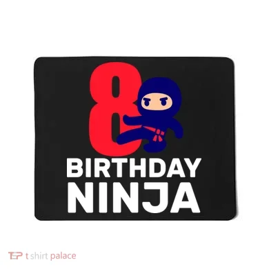 8th Birthday Ninja Mousepad