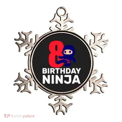 8th Birthday Ninja Ornament