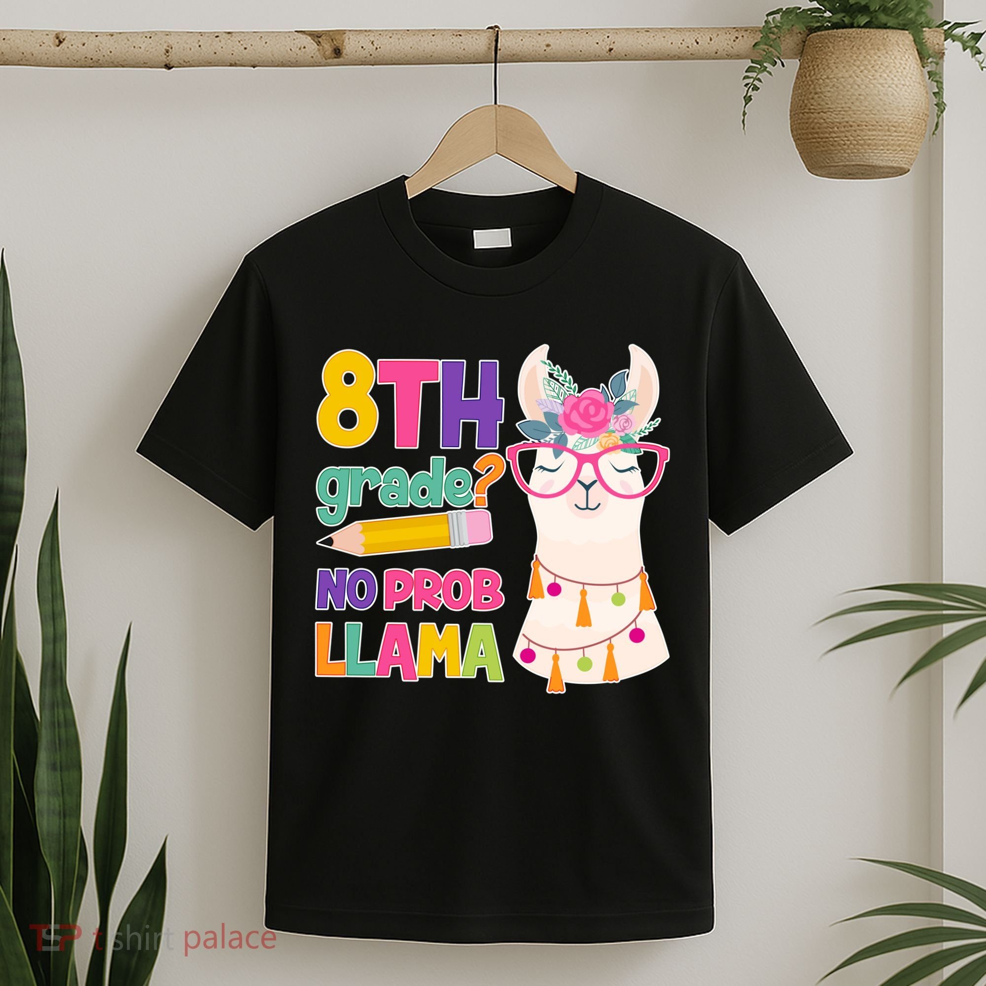 8th Grade? No Prob Llama T-Shirt