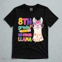 8th Grade? No Prob Llama T-Shirt thumb 5