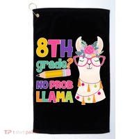 8th Grade? No Prob Llama Golf Towel thumb 0