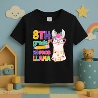 8th Grade? No Prob Llama Toddler T-Shirt thumb 3