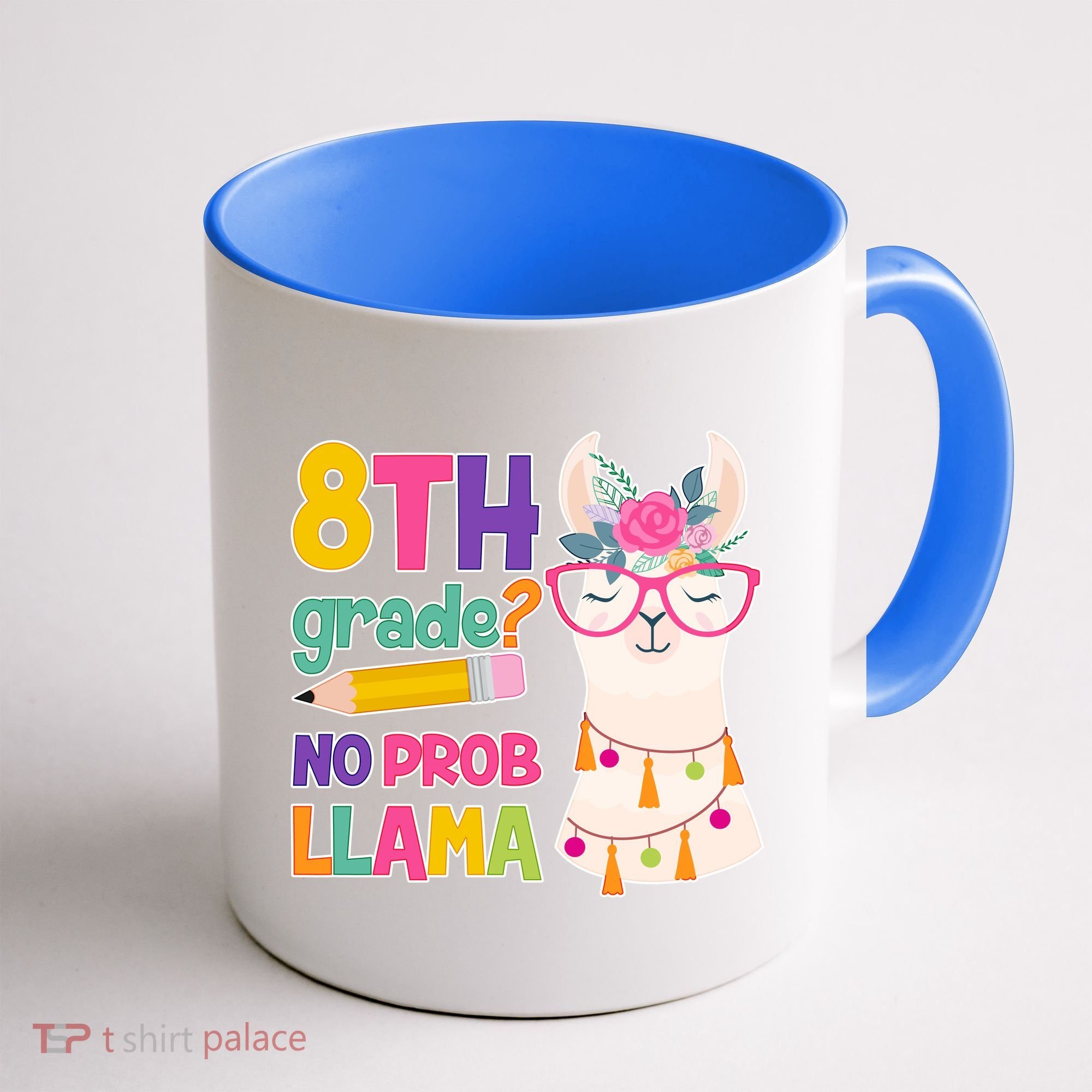 8th Grade? No Prob Llama Coffee Mug