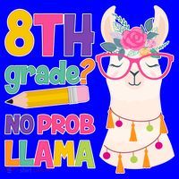 8th Grade? No Prob Llama Coffee Mug thumb 5