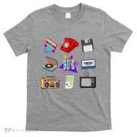 80s Throwback Retro Vintage Funny Party Cassette Tapes T-Shirt thumb 0