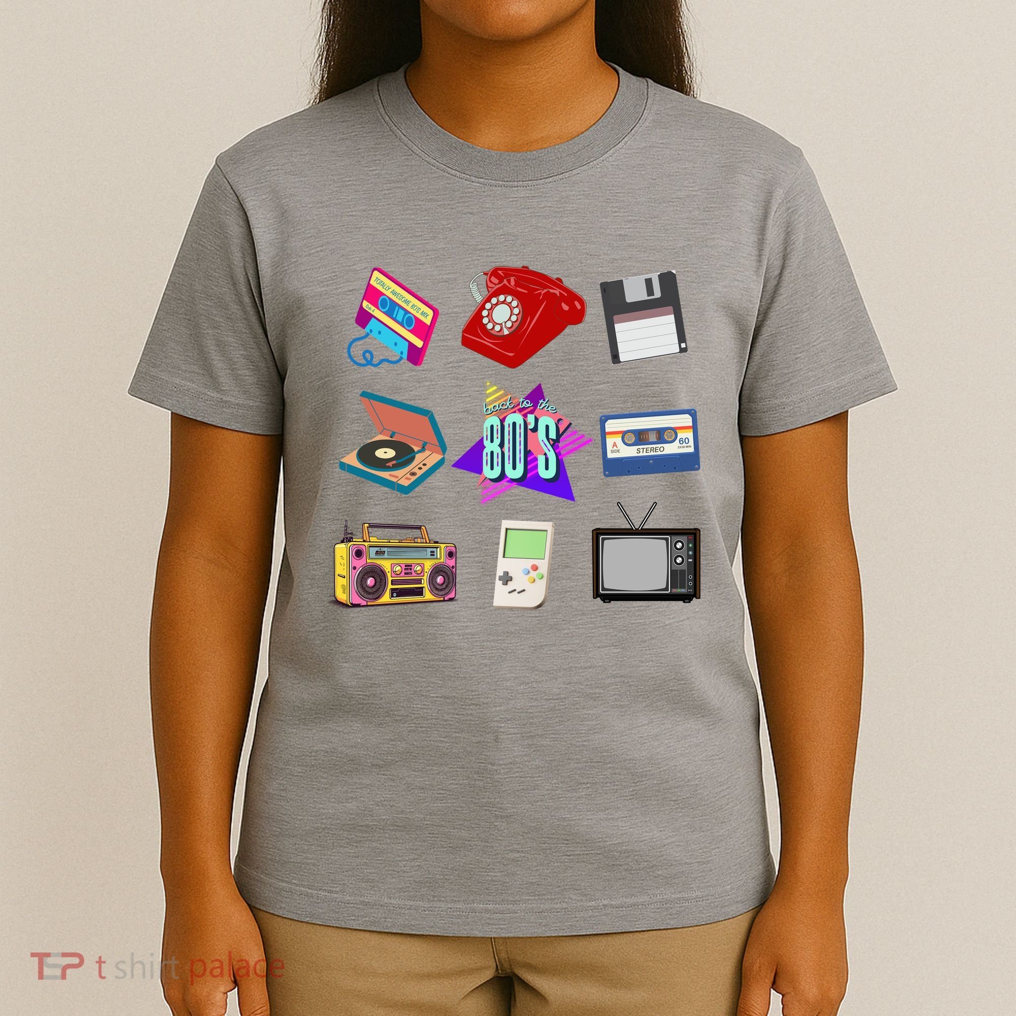 80s Throwback Retro Vintage Funny Party Cassette Tapes T-Shirt