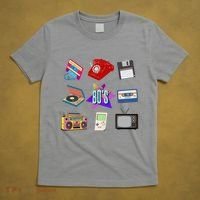 80s Throwback Retro Vintage Funny Party Cassette Tapes T-Shirt thumb 5