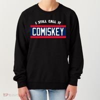 80's Throwback StyleI Still Call It Comiskey Baseball Women's Sweatshirt thumb 0