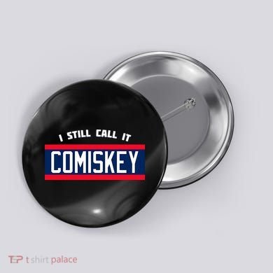 80's Throwback StyleI Still Call It Comiskey Baseball Button