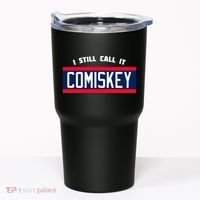 80's Throwback StyleI Still Call It Comiskey Baseball Tumbler thumb 0