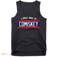 80's Throwback StyleI Still Call It Comiskey Baseball Tank Top thumb 0