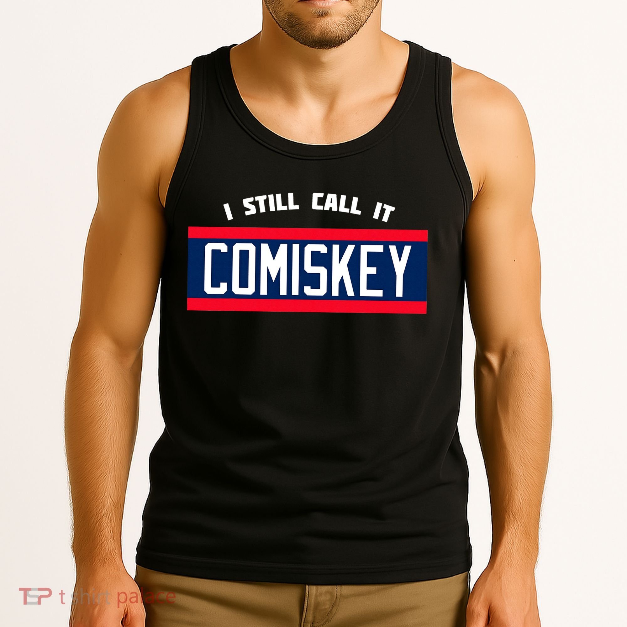 80's Throwback StyleI Still Call It Comiskey Baseball Tank Top
