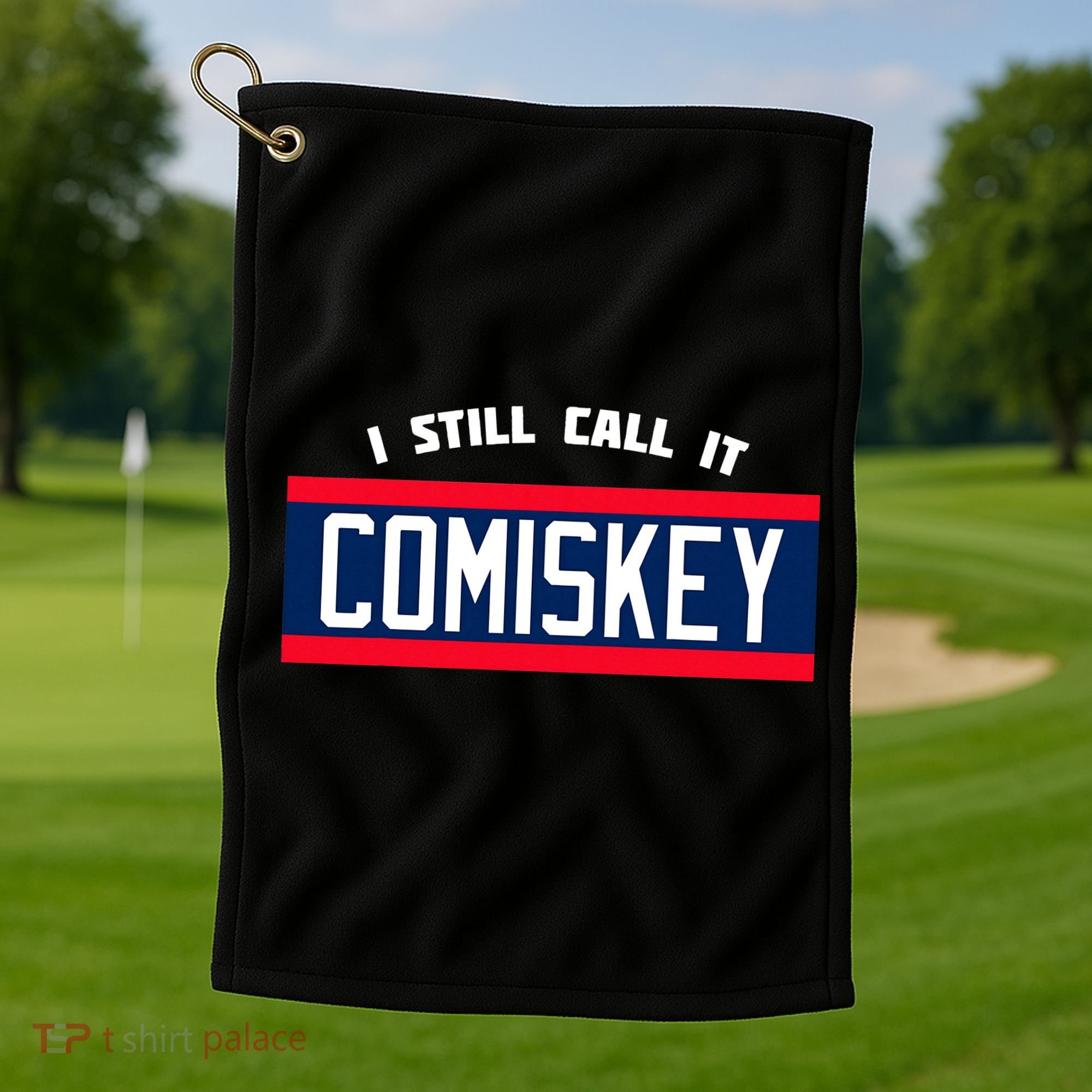 80's Throwback StyleI Still Call It Comiskey Baseball Golf Towel