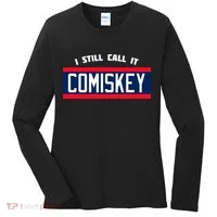 80's Throwback StyleI Still Call It Comiskey Baseball Women's Long Sleeve Shirt thumb 0