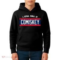 80's Throwback StyleI Still Call It Comiskey Baseball Kids Hoodie thumb 4