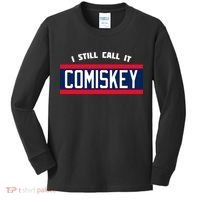 80's Throwback StyleI Still Call It Comiskey Baseball Kids Long Sleeve Shirt thumb 0