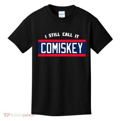 80's Throwback StyleI Still Call It Comiskey Baseball Kids T-Shirt