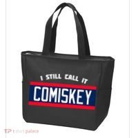 80's Throwback StyleI Still Call It Comiskey Baseball Tote Bag thumb 3