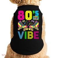 80's Vibe Funny 80s Party Outfit Retro 1980s 80s Lover Doggie Tank thumb 0