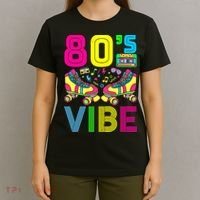 80's Vibe Funny 80s Party Outfit Retro 1980s 80s Lover T-Shirt thumb 4