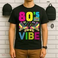 80's Vibe Funny 80s Party Outfit Retro 1980s 80s Lover T-Shirt thumb 6