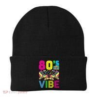 80's Vibe Funny 80s Party Outfit Retro 1980s 80s Lover Beanie thumb 0