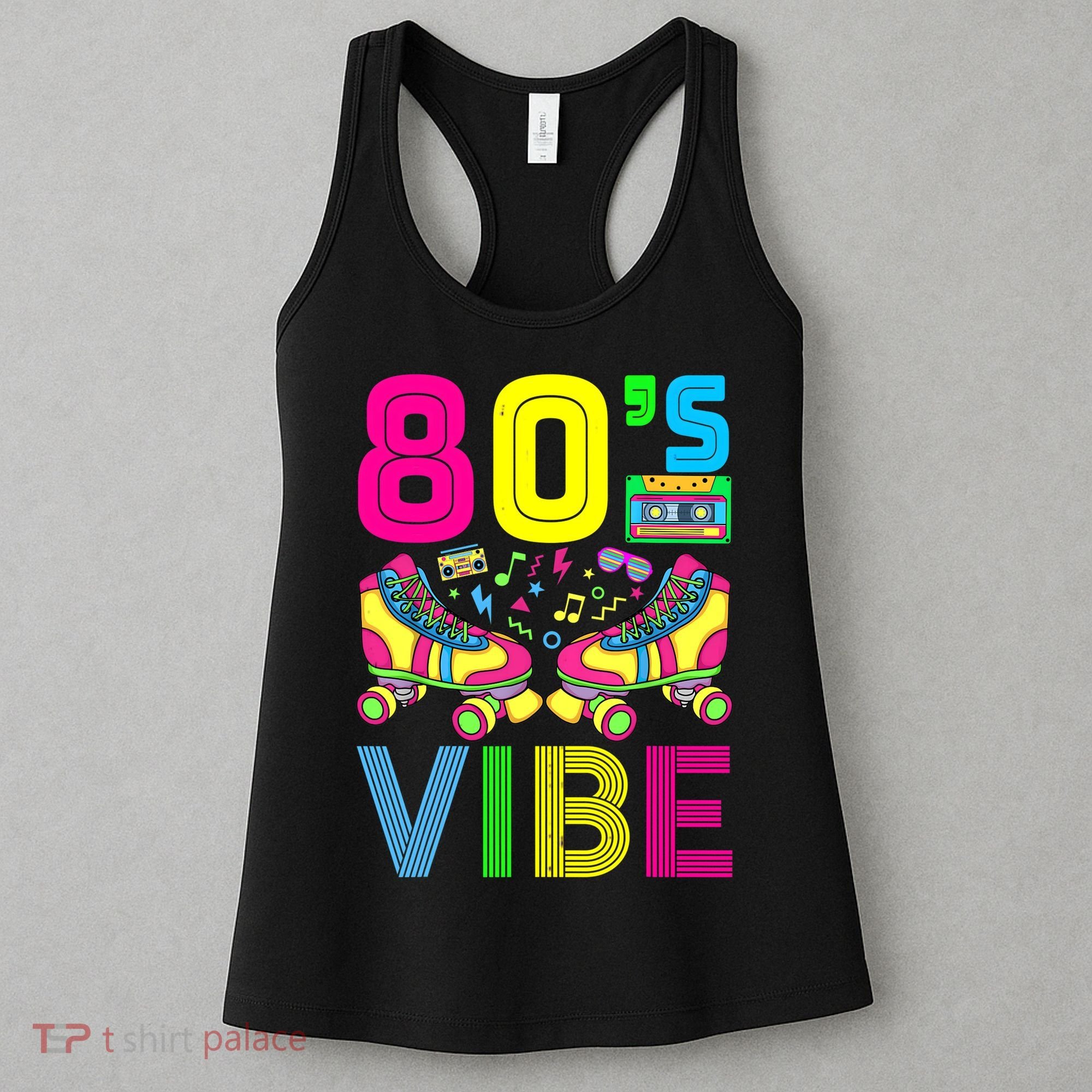 80's Vibe Funny 80s Party Outfit Retro 1980s 80s Lover Women's Tank Top