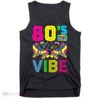 80's Vibe Funny 80s Party Outfit Retro 1980s 80s Lover Tank Top thumb 0