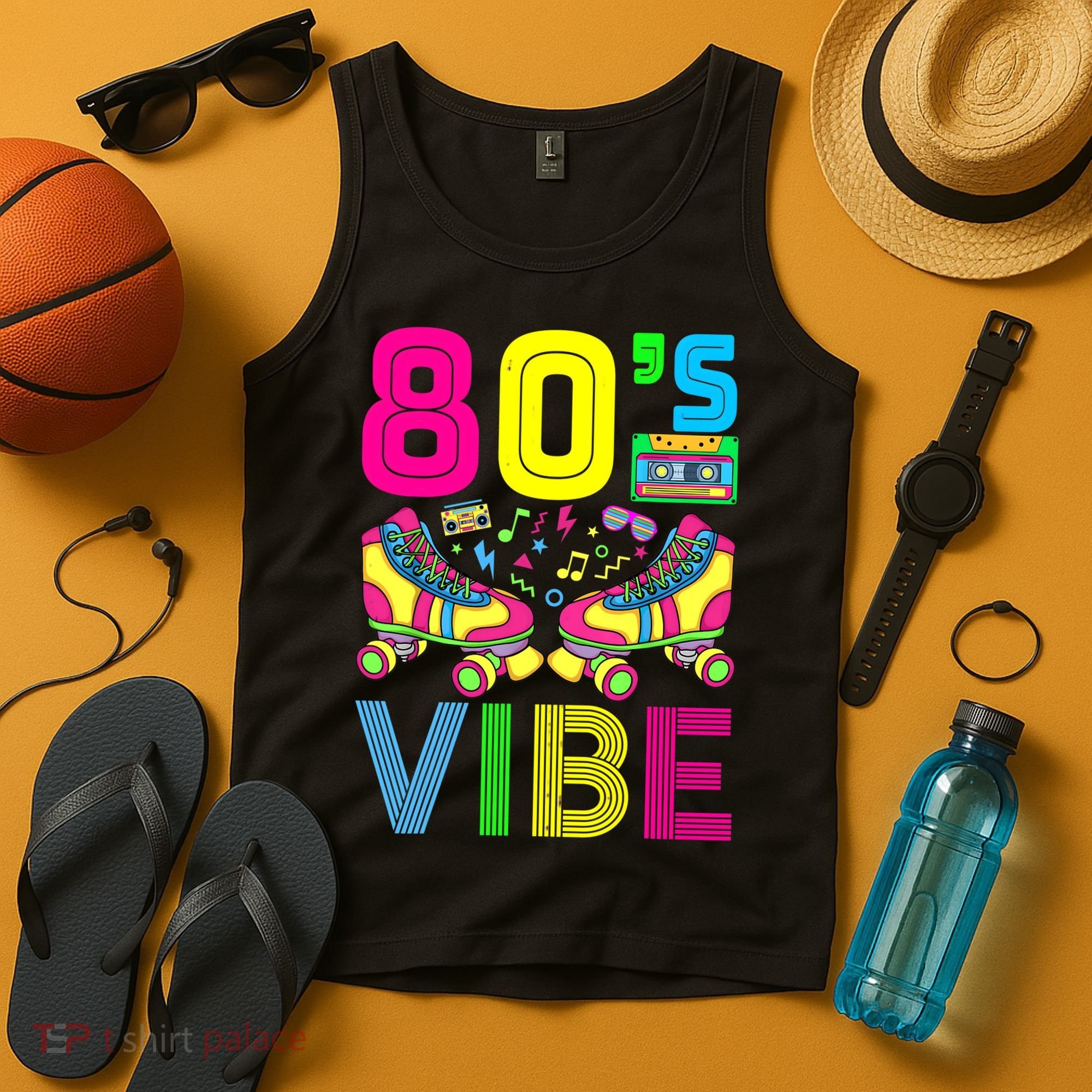 80's Vibe Funny 80s Party Outfit Retro 1980s 80s Lover Tank Top