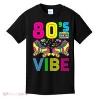 80's Vibe Funny 80s Party Outfit Retro 1980s 80s Lover Kids T-Shirt thumb 0