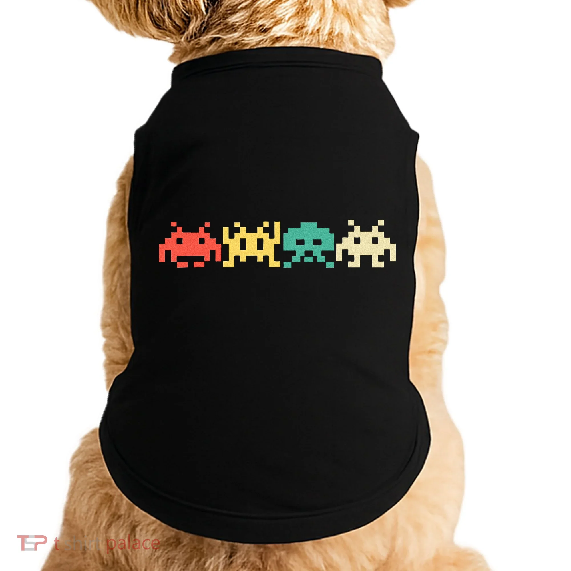 80s Video Game Vintage Retro Arcade Doggie Tank