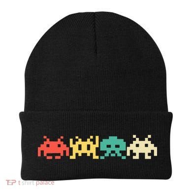 80s Video Game Vintage Retro Arcade Beanie
