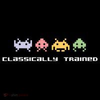 80s Video Game Classically Trained Alien Invaders Vintage Toddler Hoodie thumb 2