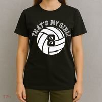8 Volleyball Player That's My Cheer Mom Dad Team Coach T-Shirt thumb 4