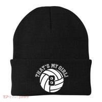 8 Volleyball Player That's My Cheer Mom Dad Team Coach Beanie thumb 0