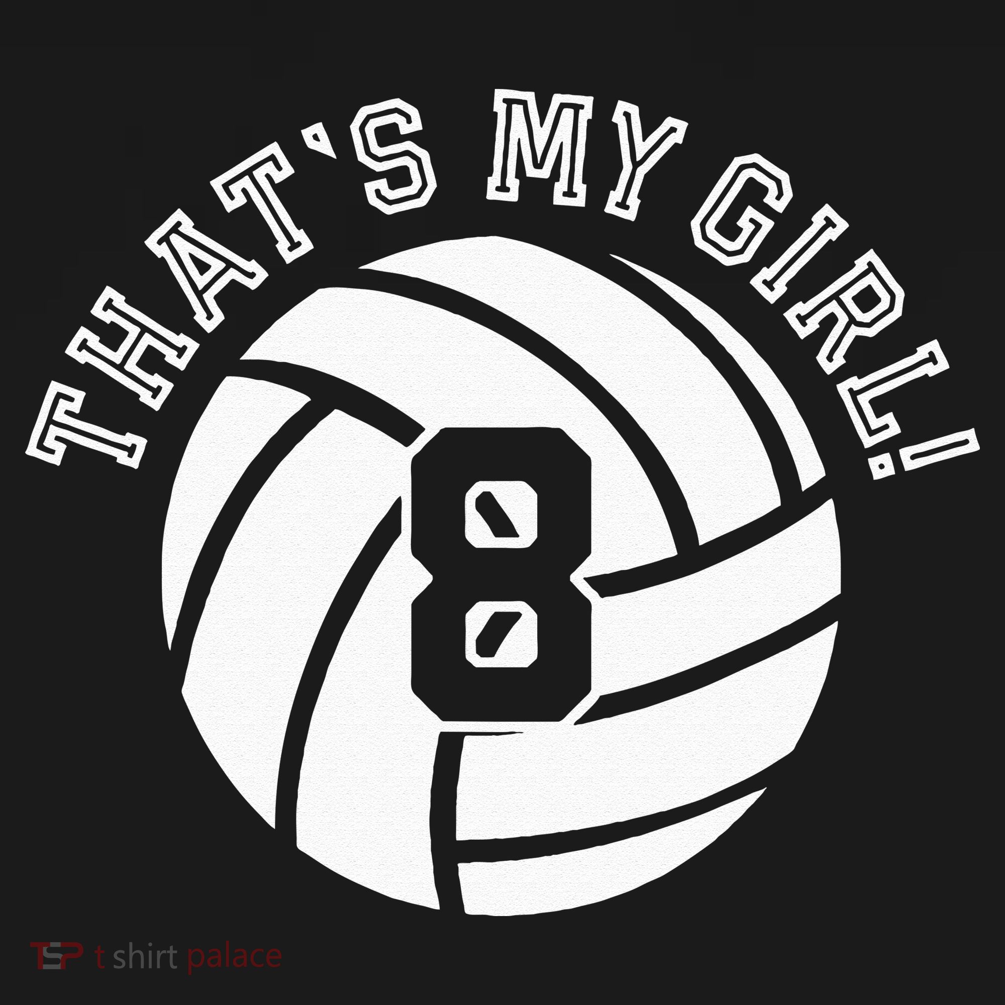 8 Volleyball Player That's My Cheer Mom Dad Team Coach Women's Tank Top