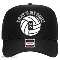 8 Volleyball Player That's My Cheer Mom Dad Team Coach Hat thumb 0