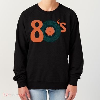 80s Vinyl Record Vintage Women's Sweatshirt