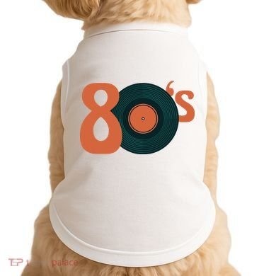 80s Vinyl Record Vintage Doggie Tank
