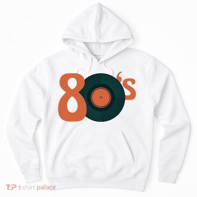 80s Vinyl Record Vintage Hoodie