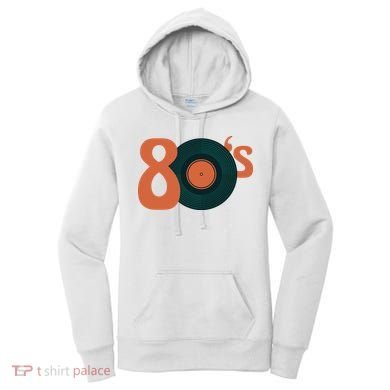 80s Vinyl Record Vintage Women's Hoodie